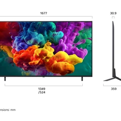 LG QNED AI TV QNED87 75" 75QNED87BSA Black
